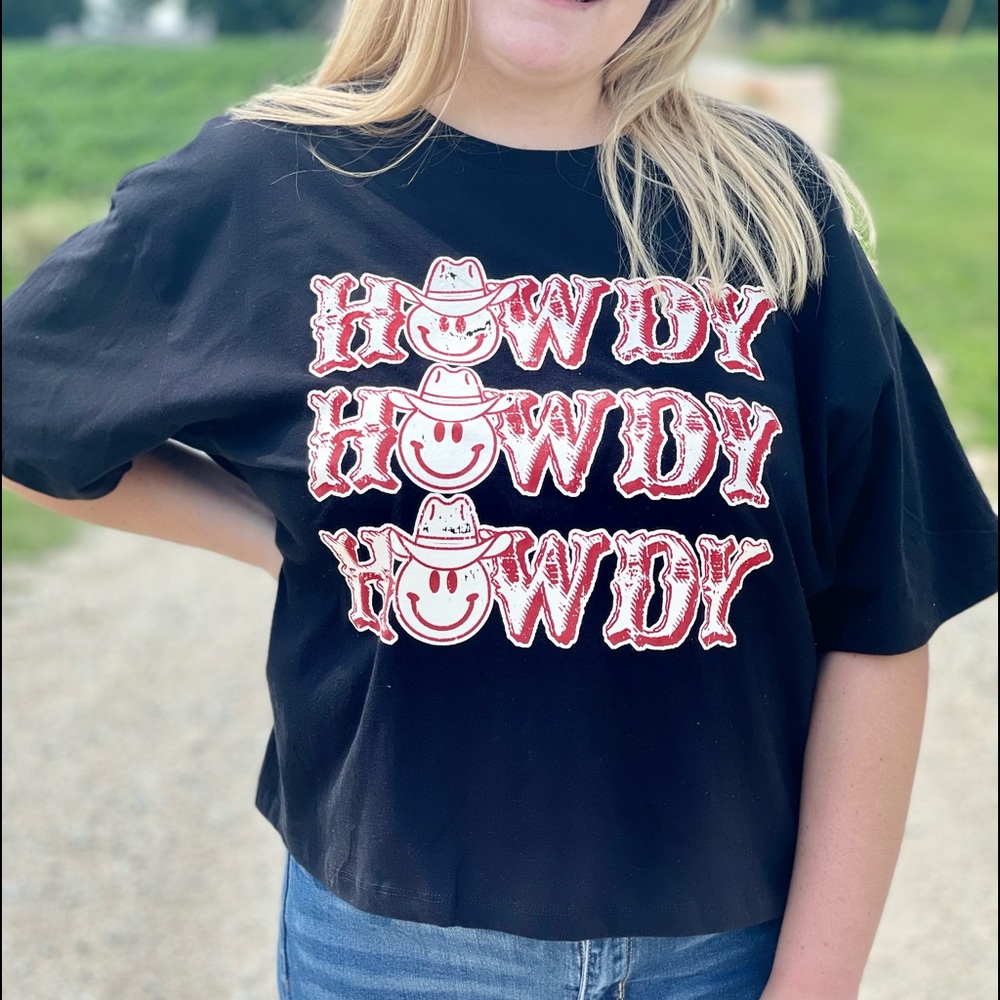 Howdy Crop Top